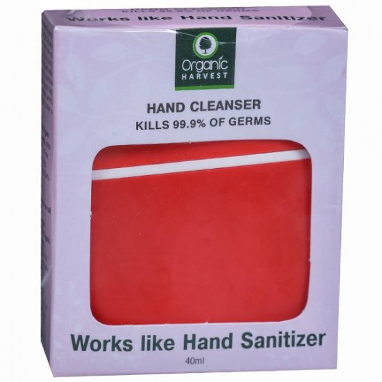 Organic Harvest Hand Cleanser Hand Sanitizer 40 ml 