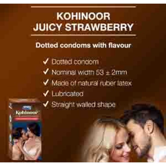 Durex Kohinoor Silky Chocolate condom- 10 pcs pack